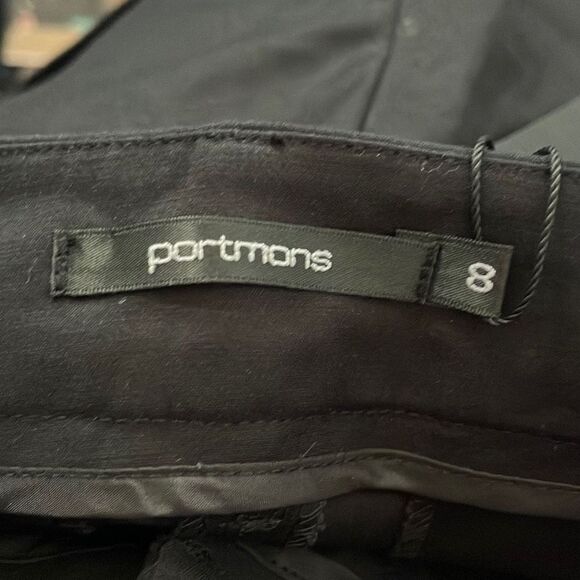 Portmans Women’s Black Dress Shorts size 8 NEW - Picture 3 of 6